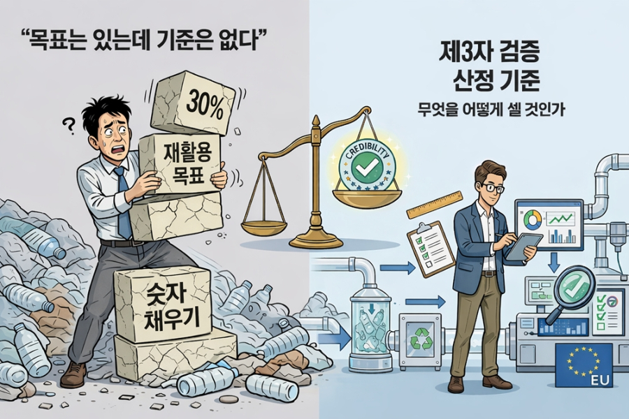 [데스크칼럼] 재생 플라스틱, ‘채우는 숫자’에서 ‘증명하는 기준’의 시대로 - 산업종합저널 에너지