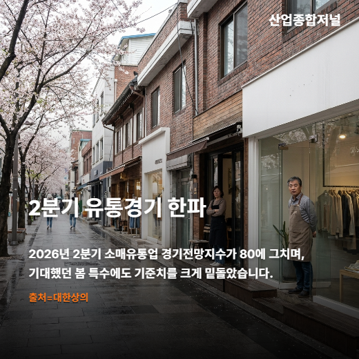 [카드뉴스] '3고' 덮친 유통가, 봄 특수 실종…양극화 뚜렷 - 산업종합저널 에너지