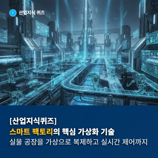 [산업지식퀴즈] 스마트 팩토리의 핵심 가상화 기술 - 산업종합저널 FA