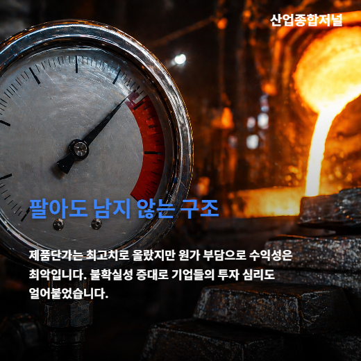 [카드뉴스] 4월 제조업 체감경기 더 식었다…5월 수출만 ‘반짝’ 반등 전망 - 산업종합저널 전자