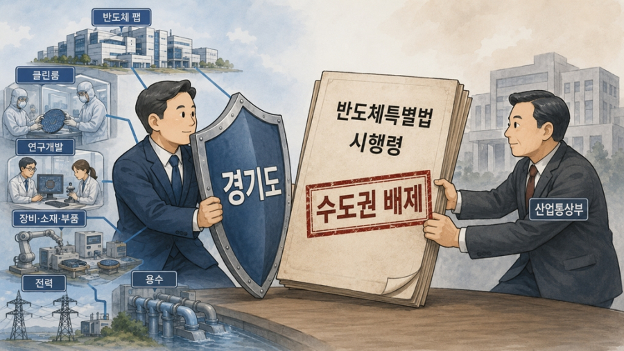 [데스크칼럼] 반도체 전쟁 앞에 선 K-클러스터, 수도권 배제가 답인가 - 산업종합저널 전자