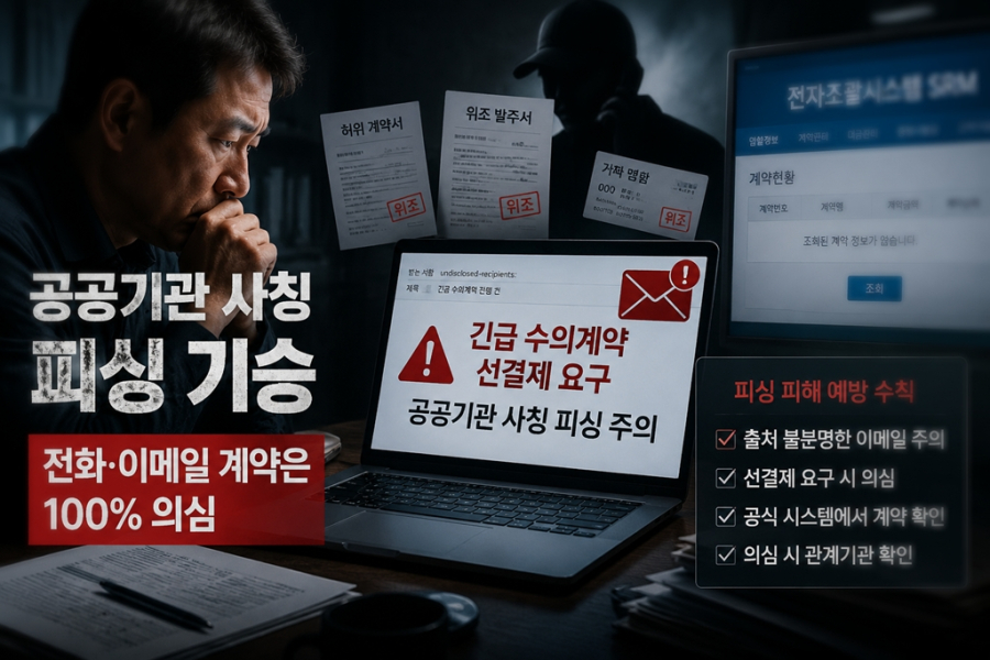 “한전인데요, 긴급 수의계약입니다” … 공공기관 사칭 피싱 기승 - 산업종합저널 전기