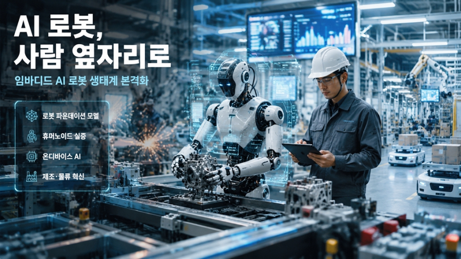 AI 로봇, 공장 바닥에서 사람 옆자리로 - 산업종합저널 FA