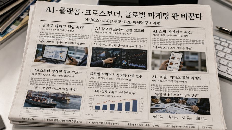 [인더스트리 마케팅 레이더] 7월 7일 글로벌 이커머스·디지털·B2B 마케팅 이슈 - 산업종합저널 FA