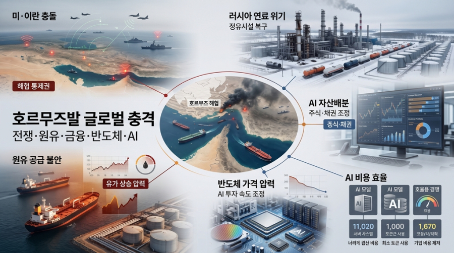 [국제동향] 호르무즈發 충격…전쟁·원유·AI까지 글로벌 판 흔들렸다 - 산업종합저널 에너지