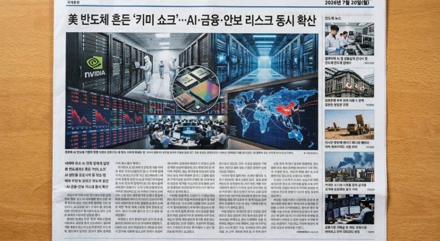 [국제동향] ‘키미 쇼크’에 미 반도체 흔들, 中 알리바바·BOJ·중동·우크라까지 동시 압박 - 산업종합저널 FA