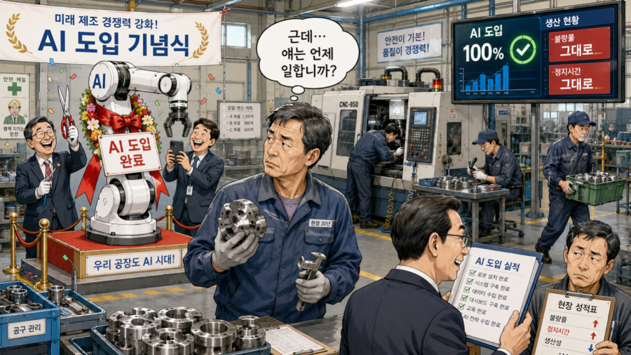 [데스크칼럼] 공장 AI의 승부는 ‘도입’이 아니라 ‘작동’에서 갈린다 - 산업종합저널 FA