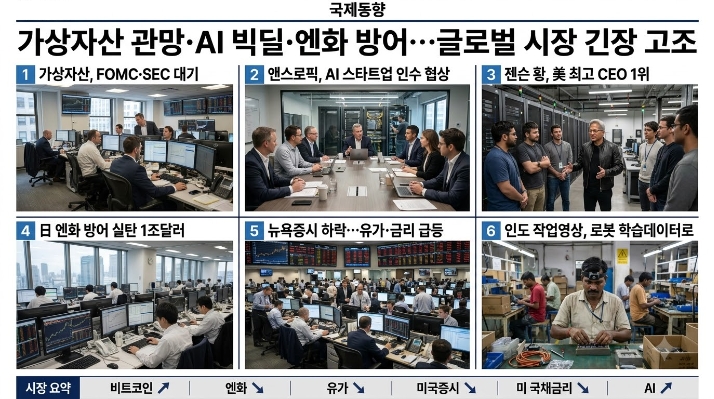 [국제동향] 가상자산 관망·앤스로픽 인수·젠슨 황 1위 CEO까지 - 산업종합저널 FA