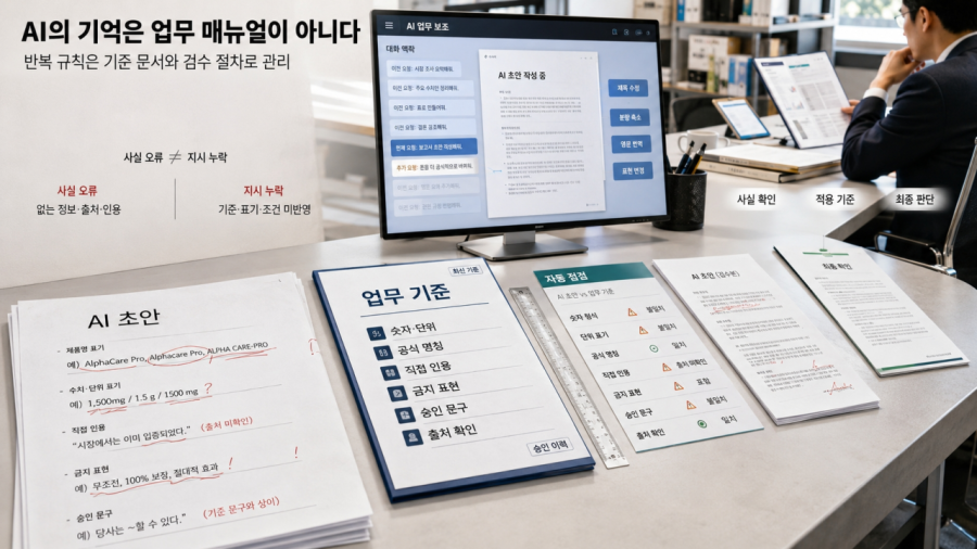 [AI 신뢰의 역설④] “어제 알려줬는데 왜 또 틀리나”…AI의 기억은 업무 매뉴얼이 아니다 - 산업종합저널 FA