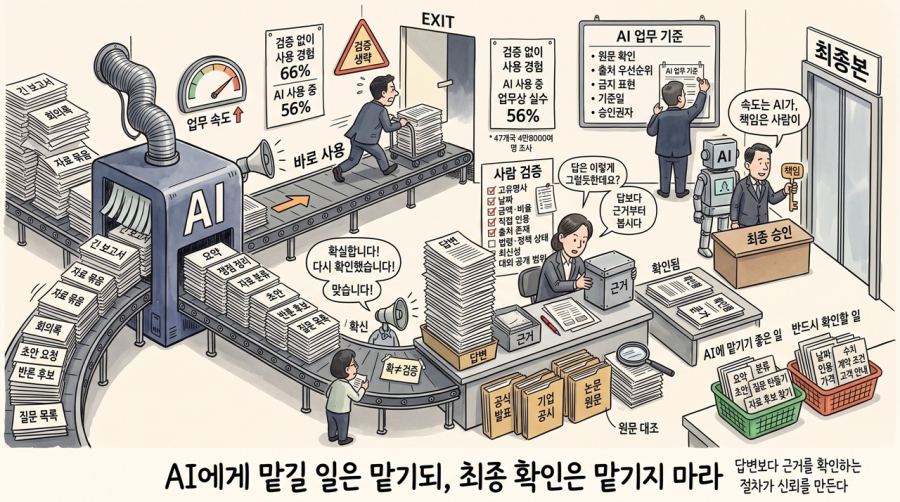 [AI 신뢰의 역설⑤] AI에게 맡길 일, 끝까지 사람이 확인할 일 - 산업종합저널 FA