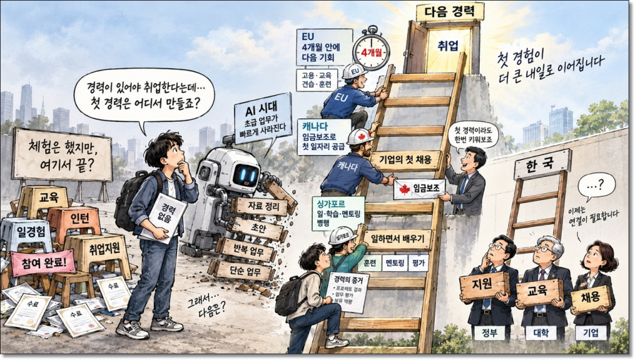 [기획-사라지는 첫 경력②] 해외는 청년의 ‘첫 경력’을 어떻게 잇나…체험보다 ‘다음 단계’ - 산업종합저널 FA