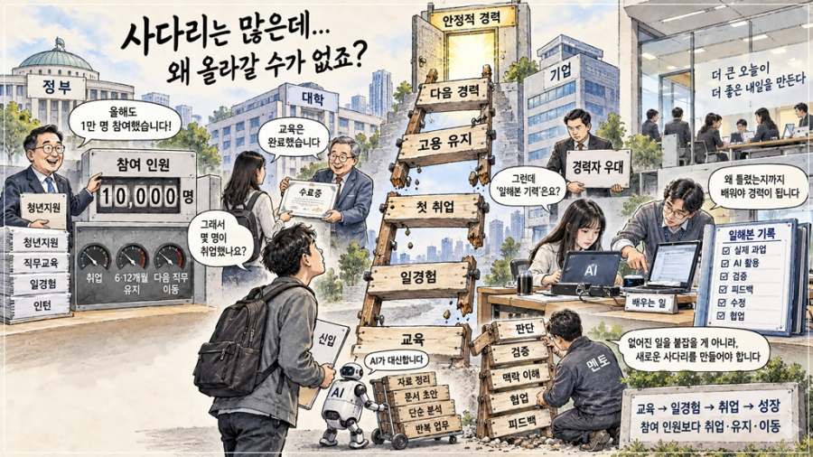 [기획-사라지는 첫 경력③] 한국도 ‘첫 경력 사다리’ 다시 짜야…참여 인원보다 ‘취업·유지·이동’ - 산업종합저널 FA