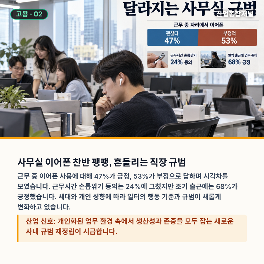 [산업종합저널 | INDUSTRY SIGNAL] AI 격차·개인정보 책임·반도체 경쟁…산업 현장의 새 기준 - 산업종합저널 전자