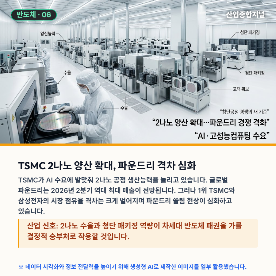 [산업종합저널 | INDUSTRY SIGNAL] AI 격차·개인정보 책임·반도체 경쟁…산업 현장의 새 기준 - 산업종합저널 전자