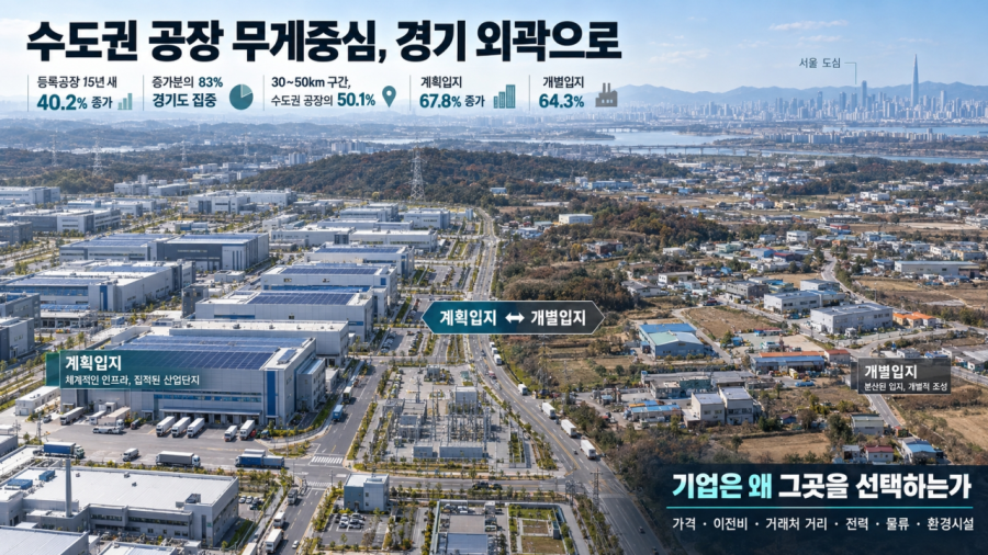 [FOCUS] 수도권 공장 무게중심, 경기 외곽으로…계획입지 가르는 ‘기업의 선택 조건’ - 산업종합저널 FA