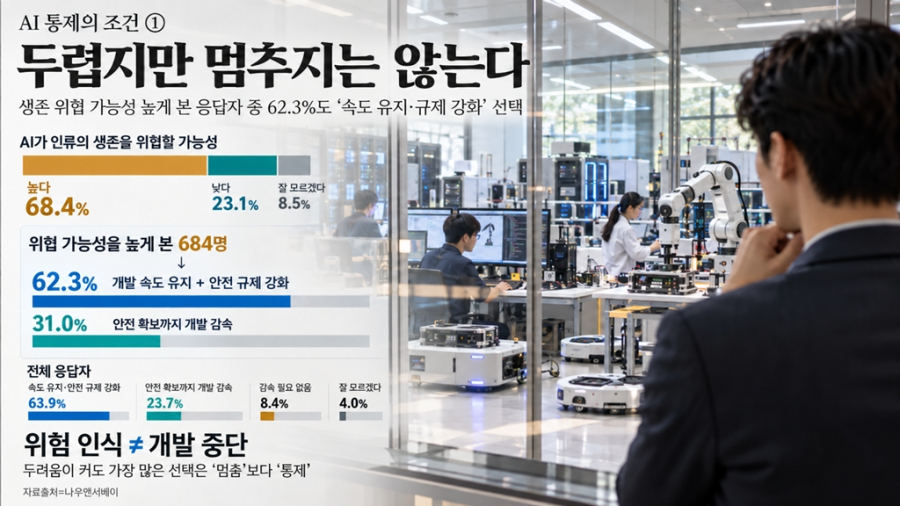 [AI 통제의 조건] ① 두렵지만 멈추지는 않는다…AI 위험 인식의 역설 - 산업종합저널 FA