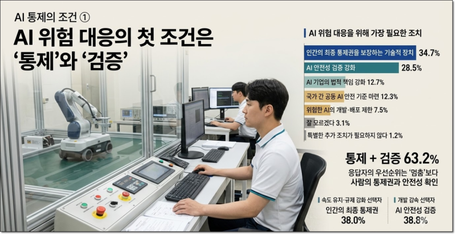 [AI 통제의 조건] ① 두렵지만 멈추지는 않는다…AI 위험 인식의 역설 - 산업종합저널 FA