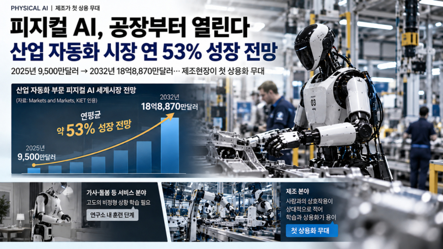 [ISSUE] 피지컬 AI, 공장부터 열린다…한국 승부처는 ‘데이터·표준’ - 산업종합저널 부품
