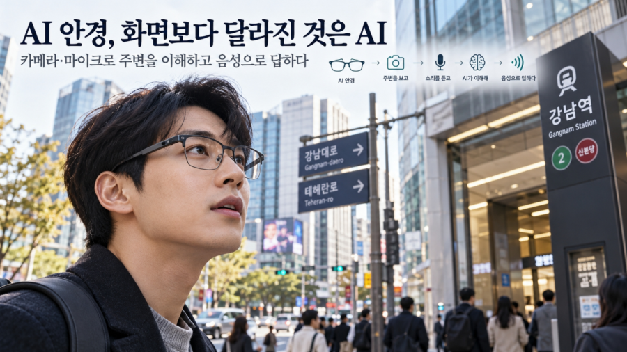 [AI 안경의 명과 암 ①] 구글 글래스 이후 다시 열린 경쟁…화면보다 달라진 것은 AI - 산업종합저널 전자