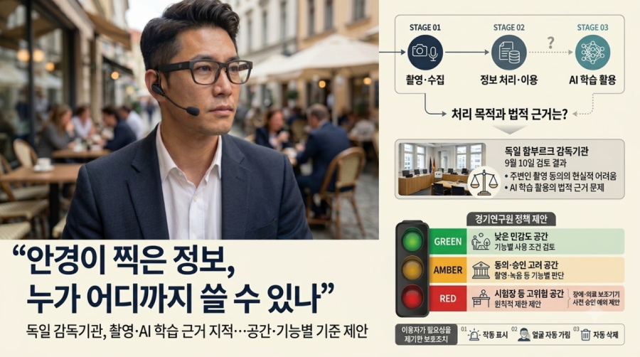 [AI 안경의 명과 암 ⑤] 안경이 찍은 정보, 누가 어디까지 쓸 수 있나 - 산업종합저널 전자