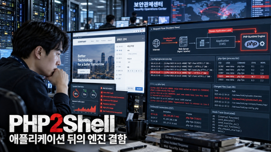 [ISSUE] PHP는 왜 반복해서 공격받나…‘PHP2Shell’이 드러낸 웹 인프라의 구조적 위험 - 산업종합저널 전자