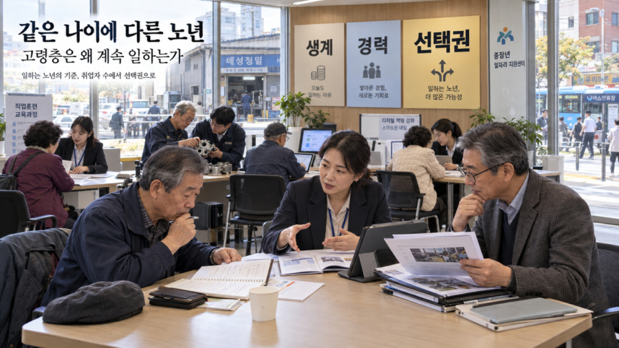 [일하는 노년, 달라지는 노동시장 ②] 전남 취업자 4명 중 1명은 고령층…지역마다 다른 일자리 구조 - 산업종합저널 FA