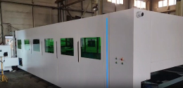 [설치사례] 파이버레이저 15kw 2500*6300