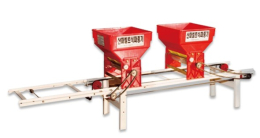 a roller-type sowing machine