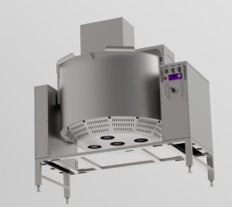 [(주)비엘컴퍼니] 단체급식, IH회전식 국솥-볶음솥 제품 이미지 2