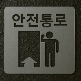[송현엘앤씨] 라인마킹 스프레이 페인트 스텐실제작 안전구역 표시 (국산 /AS 가능) 제품 이미지 3