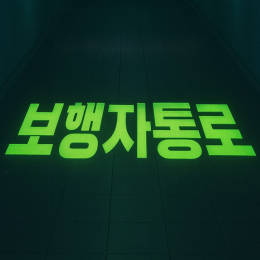 [송현엘앤씨] 안전구역 라인마킹 보행자통로 스텐실 제작 600x300 (국산 /AS 가능)