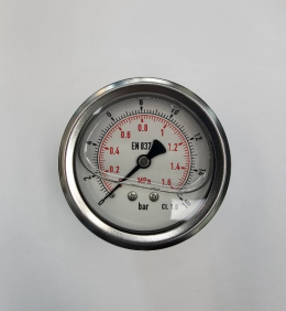 오일식 압력 게이지 D타입 (63mm)