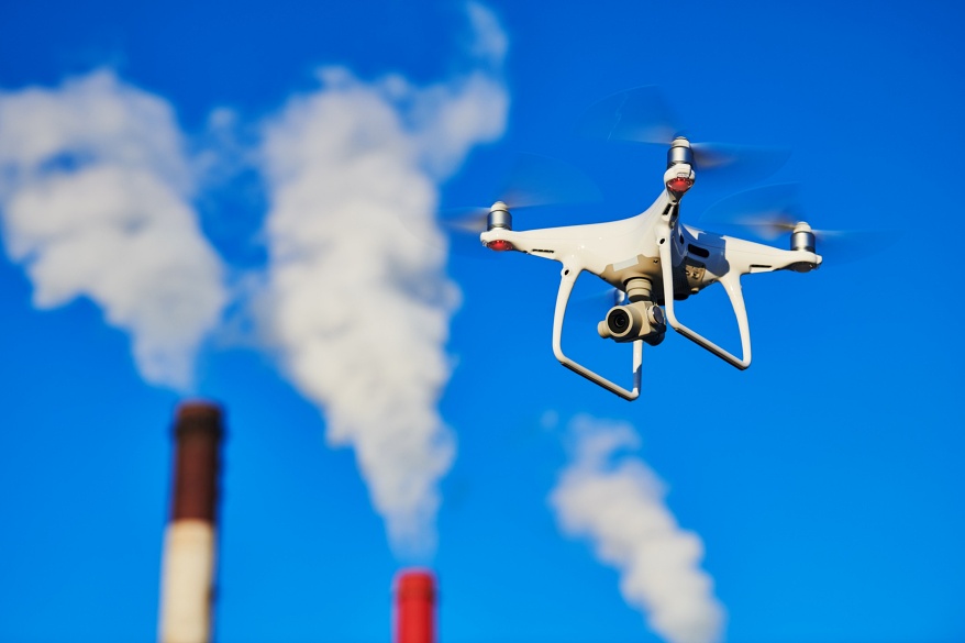 경기도, 드론 등 현장 측정분석 감시반 활용, 동두천 산업단지 특별 단속