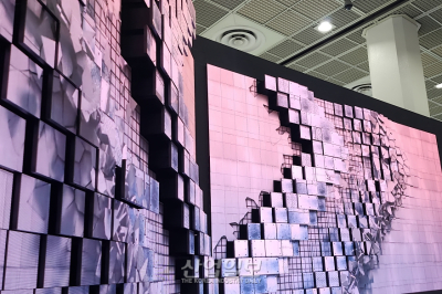 '돌출' 디스플레이 캐비넷에 이목 집중