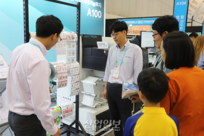 기계 하나로 라벨 출력부터 커팅까지