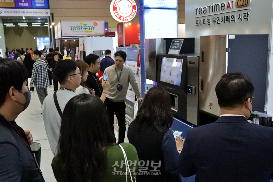 무인카페머신, 이제 '대용량'도 소화