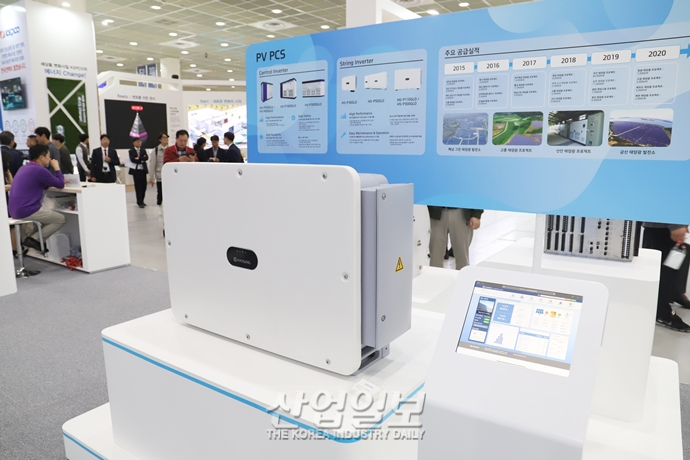 [한국전기산업대전]태양광 발전용 인버터, “제어 단위 줄여 손실 최소화”