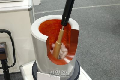 [금속산업대전] 백금 온도측정기 1천750℃ 견뎌라