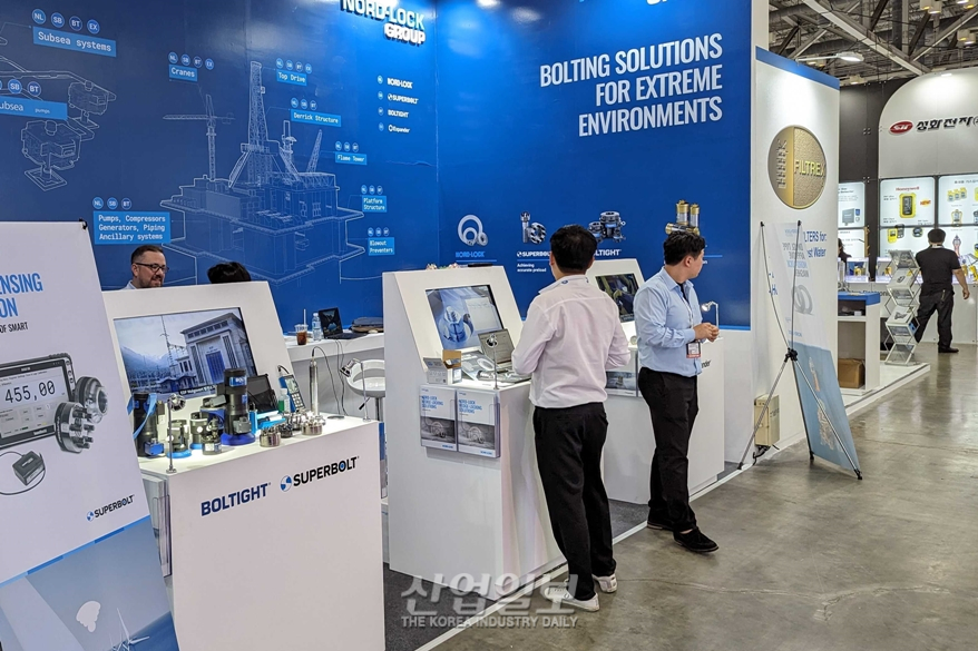 [KORMARINE2023] 노드락코리아, 첨단 볼트 체결 솔루션 선보여