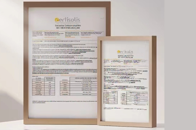 라이젠 에너지, 프랑스 탄소 발자국 인증 획득