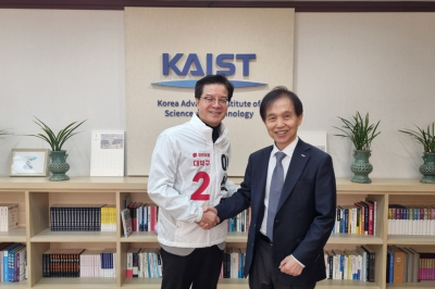 이석봉 대전 대덕 예비후보, 이광형 총장과 첨단 R&D벨트 연계 논의