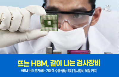 [카드뉴스] 뜨는 HBM, 같이 나는 검사장비