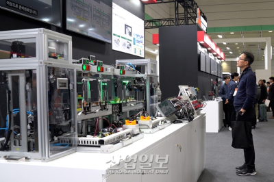 [스마트공장·자동화산업전]한국미쓰비시전기오토메이션, 제조 관련 라이프사이클 콘트롤 솔루션 선보여