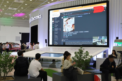 [포토뉴스] ‘거대 노트북’으로 살펴보는 LG전자의 AI 솔루션