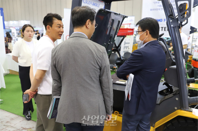 [국제물류산업대전] 지게차 배터리, ‘LFP’ 방식으로 교체해 수명·효율 ↑
