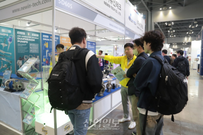 [국제화학장치산업전]뉴인테크, “다양한 현장 대응할 펌프 라인업 갖춰”