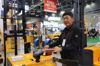 [국제물류산업대전] “자동화 정착 시기상조, 기존 물류장비 수요 여전할 것”