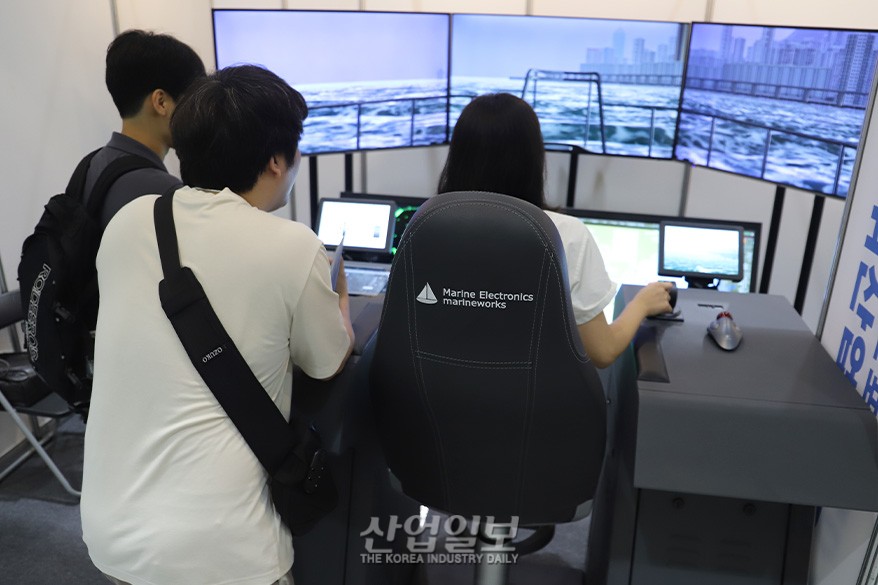 마린웍스, 자율운항시대 대비한 선박조종 시뮬레이션 선보여