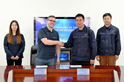 Yingli Solar, Densys PV5와 500MW PV 모듈 협약 체결