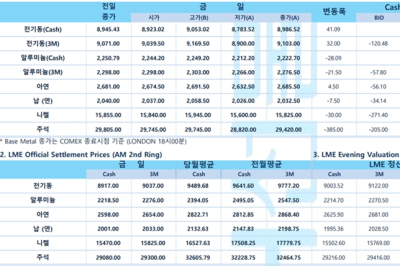 [7월 25일] 에너지 제외한 근원 PCE 가격지수 2.9% ↑(LME Daily)